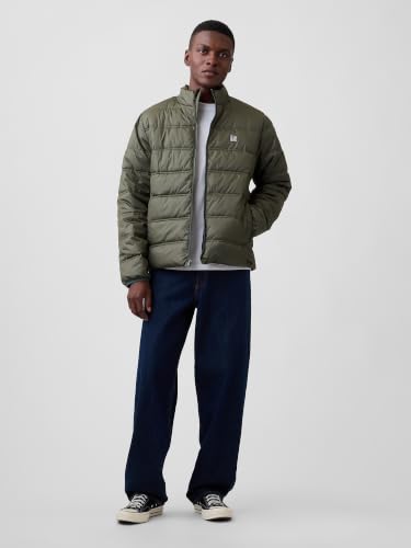Image of GAP Men's Logo Lightweight Puffer Jacket