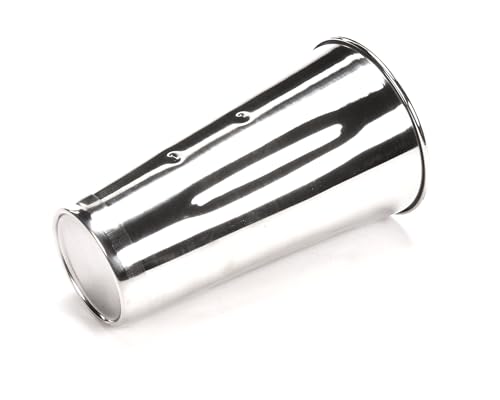 Hamilton Beach 110E Commercial Universal Container, 4" L, 4" W, 6.88" H, 30 Ounce, Stainless Steel