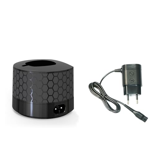 Base De Carga De Pared KVIFO Compatible Con Afeitadoras Eléctricas Híbridas Norelco One Blade QP2530 QP2620 QP2520 QP2630(2 pcs comb)