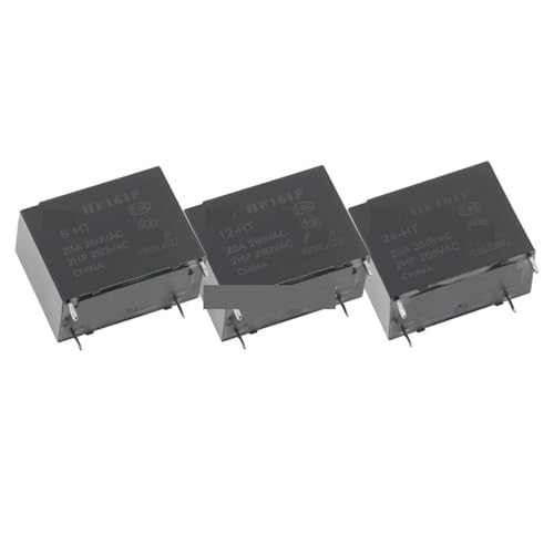 Relais HF161F-5-HT mini relais 5V 20A 4 broches pour carte PCB