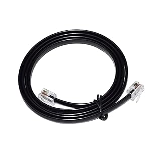 AJOHBM câble d’autoguidage ST4 RJ-12 6P6C de 2 m pour monture