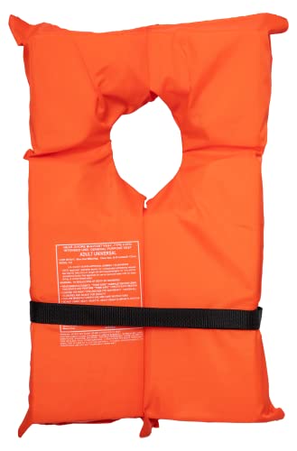 Airhead Adult Type Ii Keyhole Life Jacket, 4-Pack, Coast Guard Approved, Orange #TOP3