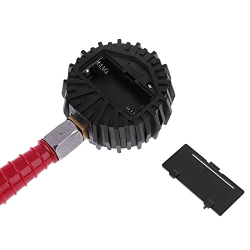 Manometro per Auto Veicolo RV Manometro per Pneumatici Manometro per Pneumatici a Doppia Testa Gonfiatore per Pneumatici con Luce