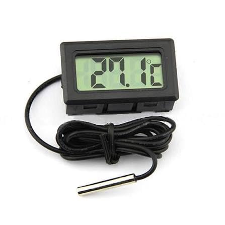 Mini LCD TPM-14 digital thermometer sensor wired for Room Temperature/fridges, Indoor Outdoor Portable Pocket LCD Electronic Temperature Meter-image-40
