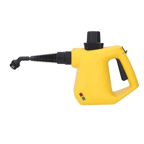 Handheld Steam Cleaner Yellow, Multipurpose Portable with High Temperature Pressure Portable Home Handheld Steam Cleaner Efficient Cleaning for Home Furniture Clothes Couch Car