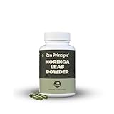 180 Capsules Organic Moringa Oleifera. Ultra-Premium. Provides an All Natural Energy Boost and Multi-Vitamin. A Raw Superfood, Vegan, No GMO and Gluten Free.