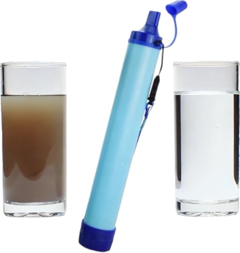 Purification de l'eau de survie avec un filtre compact pour l'extérieur