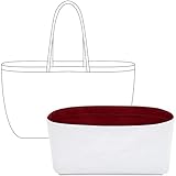 FANJI Project Tote Bag Organizer Insert for Dragon Diffusion Triple Jump Mini 8855 Handbag,Custom Fit Inside Premium Bordeaux Red Lightweight WaterResistant Purse Insert with Cup Holder Accessories