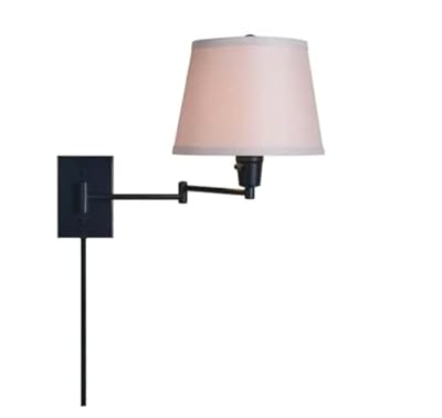 Hampton Bay Ellsworth 1 Light Wall Sconce with Swing arm