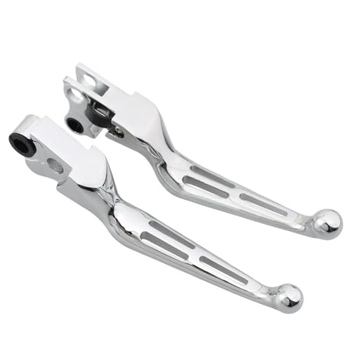 Commandes manuelles de frein moto aux finitions soignées pour Dyna FXDB et Sportster