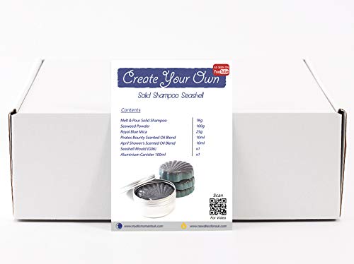 Mystic Moments | Create Your Own – Solid Shampoo Seashell