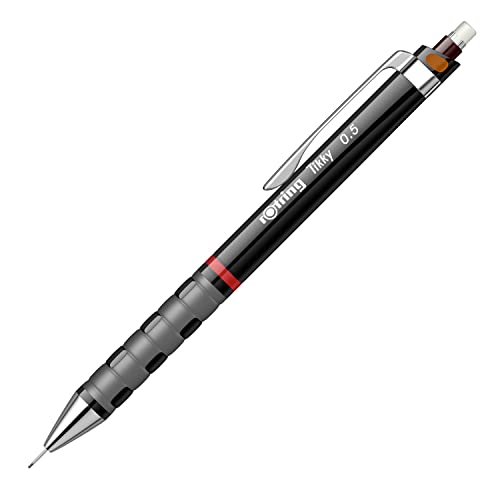 Image of Rotring 0.5 mm Mechanical Pencil Black Tikky