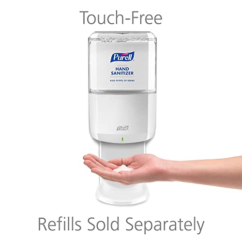 PURELL Hand Sanitizer ES6 Dispenser, White - Dispenser for ES6 Hand Sanitizer 1200mL Refills- 6420-01