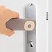 FUNNETOYU Silicone Door Handle Cover for Protective Handle Safety and Comfortable Door Knob Accessory Prevents Injuries Fit for All Door Knobs