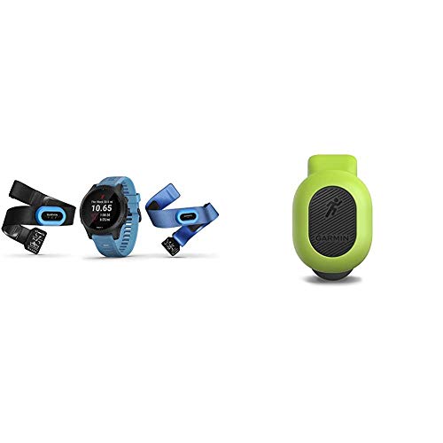 Garmin Forerunner 945 Bundle, Premium GPS Running/Triathlon Smartwatch with Music, Blue & 010-12520-00 Running Dynamics Pod