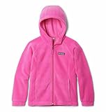 Columbia Youth Girls Benton II Fleece Hoodie, Pink Ice, X-Small