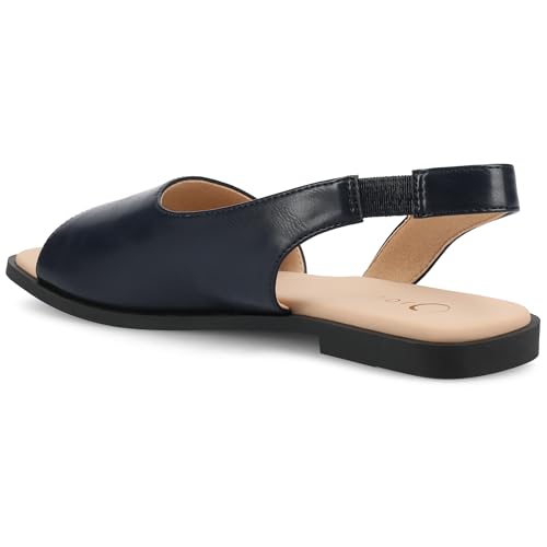 Image of Journee Collection Women's Brinsley Slingback Flat Sandals
