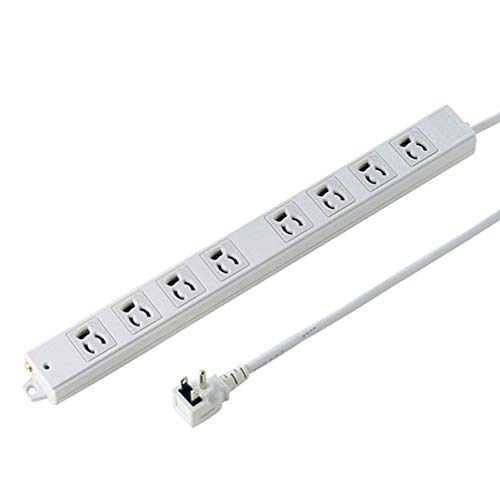 Multiprise avec protection surtension SANWA SUPPLY TAP-K8L-5 Blanc 8 sorties CA 5m