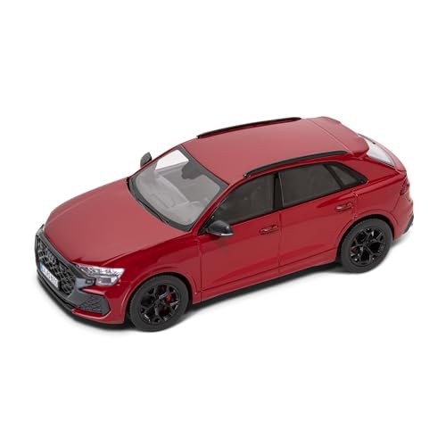 Audi 5012418631 Modellauto RSQ8 Facelift Miniatur Modell, Maßstab 1:43, rot