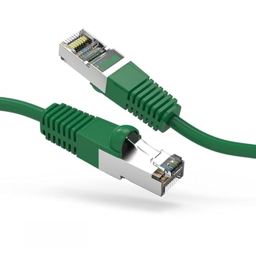 Cable de red cat 5e FTP 1.5 ft verde, pack 2 miniatura 1