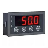 Digital Analog Input Meter with Relay Output Supporting Standard Input Ranges 0 10V 0 20mA for Industrial Monitoring and Control Systems