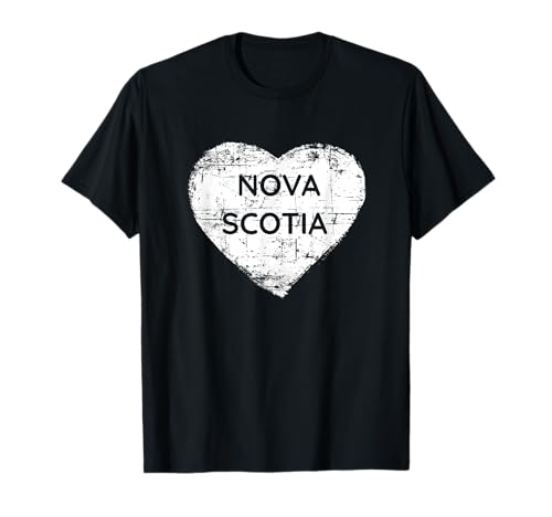 Photo de Chemise Nova Scotia | Love Heart Nova Scotia T-Shirt