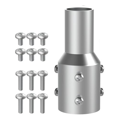 Adaptador reductor de mástil para señal satélite comercial de segunda generación