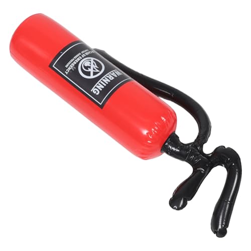 Hohopeti Globo Inflable Extintor de Incendios para Decoración Fiesta Temática Bomberos Juguete Interactivo Educativo para Cumpleaños Infantiles