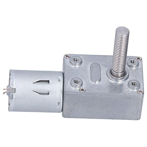 Jgy-370 Schneckengetriebemotor, DC12V, 66RPM, M8 Gewindewelle, Selbsthemmend, Zinklegierung, 8x33mm, Industrieantrieb