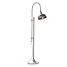 Produktbild Loberon Stehlampe Conway, Messing, H/Ø 153/27 cm, antiksilber, E27, max. 40 Watt, A++ bis E, antiksilber