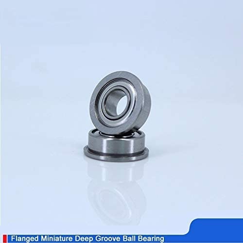 Rodamientos de bolas con brida F682X ZZ para maquetas de precision y modelismo mecanico 10 piezas 5
