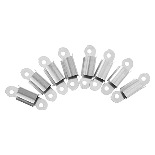 PLAFOPE 8pcs Hot Bed Glass Plate Retaining Clip Glass Platform Clip for Printer Accessories Build Plate Fixation