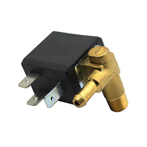 Válvula solenoide de agua para vapor JYZ-3 de 2 vías y conexión G1/8" en latón 6