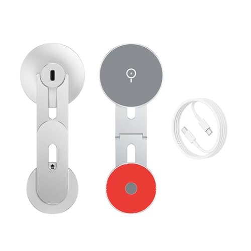 Support de téléphone en métal avec station de charge rapide pliable - 4