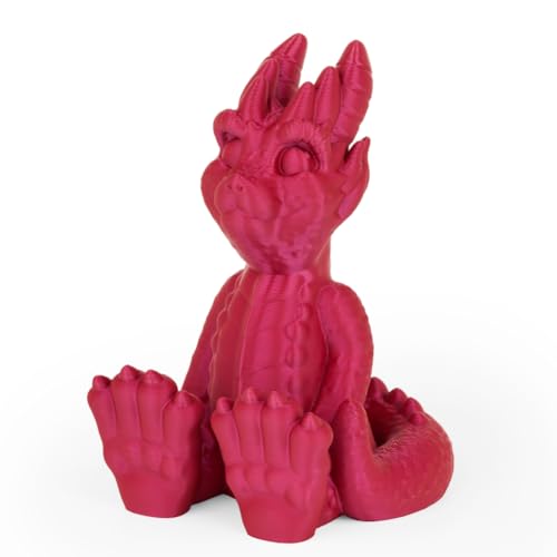 Image of NUMAKERS PLA+ 3D Printer Filament, 1.75mm, Dimensional Accuracy + /- 0.03 mm, 1 kg Spool (2.2 lbs), Compatible with Most FDM Printers (Imperial Red)