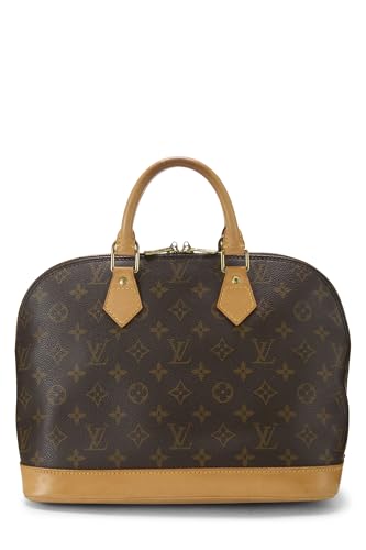 Louis Vuitton, Pre-loved Monogram Canvas Alma PM, Brown