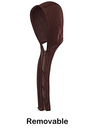 Hood Crew Bomber da moto da uomo casual con