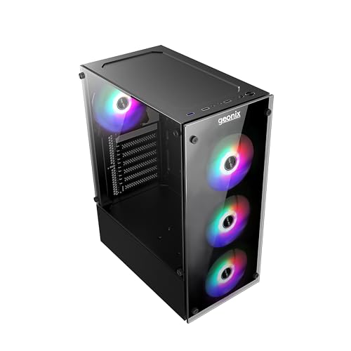 See full amazon price history chart for GEONIX Tempered_Glass X20 ATX Gaming Cabinet/Computer Case with 4 RGB Fans, 2 USB 2.0 Slots, USB 3.0 Slot, Ssd Slot, 7 Expansion Pci Sockets (Black) GEONIX Tempered_Glass X20 ATX Gaming Cabinet/Computer Case with 4 RGB Fans, 2 USB 2.0 Slots, USB 3.0 Slot, Ssd Slot, 7 Expansion Pci Sockets (Black) (B0D76VX898) Amazon Price History, Amazon Price Tracker
