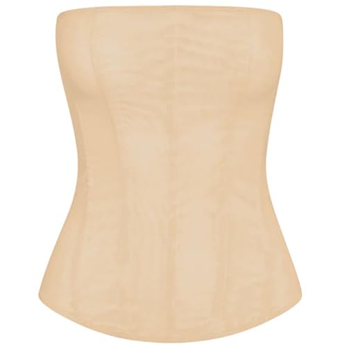 Corset bustier à baleines anti-glisse pour sculpter la taille sans serrer