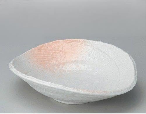 せともの本舗 Set of 3 Small Moribachi Akebono Shino Moribachi [8.1 x 7.1 x 2.0 inches (20.5 x 18 x 5 cm)] Restaurant, Ryokan, Japanese Tableware, Restaurant, Commercial Use