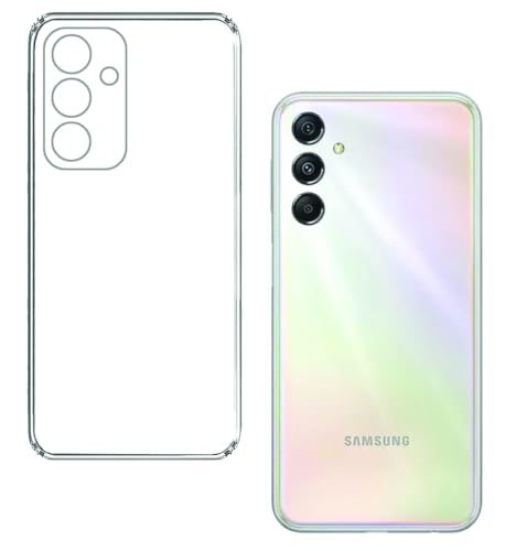 Amazon Brand - Solimo Samsung Galaxy M34 5G Back Cover | Slim Soft Back Case for Samsung Galaxy M34 5G (Transparent) (B0D2XC6R6B) Amazon Price History, Amazon Price Tracker