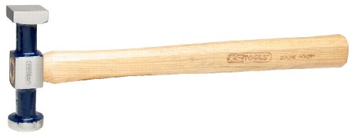 KSTools 140.2138 Marteau Postillon Standardpanne Plate en Acier Poli Manche Hickory