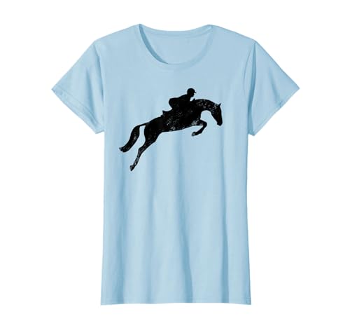 Montar a caballo Inglés Cazador Ecuestre Jersey Camisa Grunge Camiseta