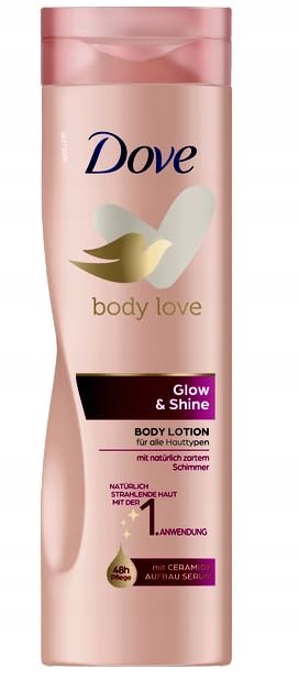 Dove Glow & Shine Body Lotion 250 ml, 250 ml (Pack of 1)