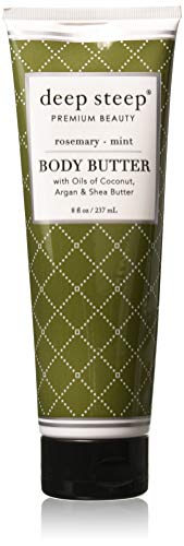 Deep Steep Rosemary Mint Body Butter Body Butter Cream 6 oz