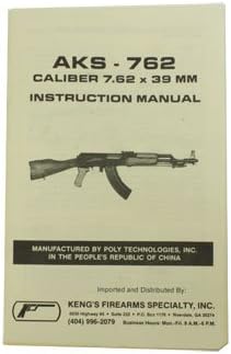 AK47 Instruction Manual, Black, 000-002
