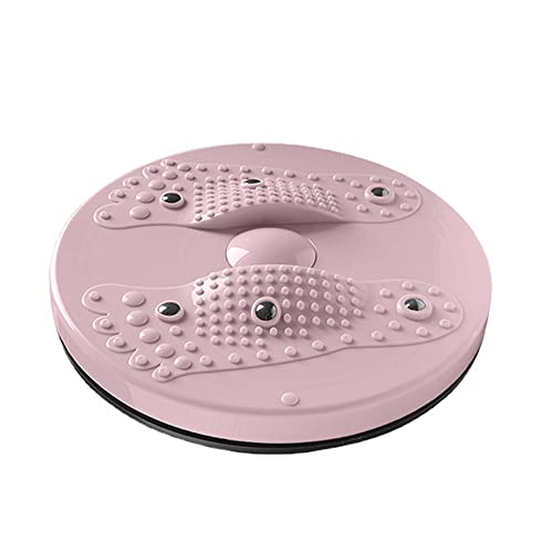 Máquina de masaje podal con puntos de acupresión, disco giratorio para cintura y abdomen, para reducción de grasa (Morado) miniatura 2
