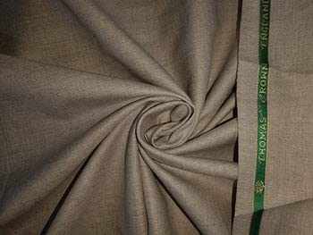 Tissu épais de qualité supérieure beige 147,3 cm de large [12988]