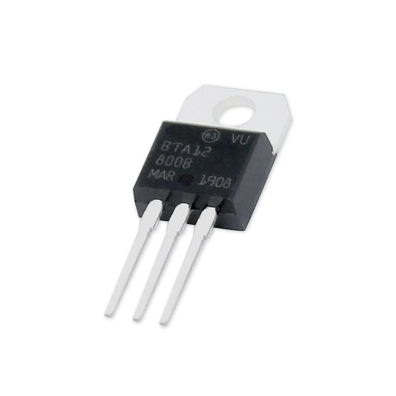 Transistor 10pcs BTA12-800B Transistor Set BTA12 12A 800V Triac Alternistor TO-220 Nivel lógico y Kit de transistores estándar