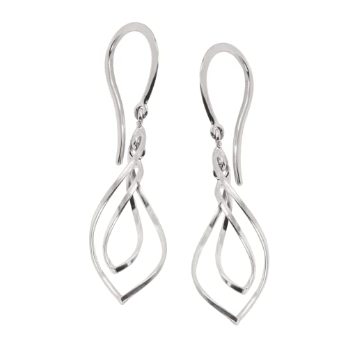 Silpada 'Water Drop' Twisted Drop Earrings in Sterling Silver2